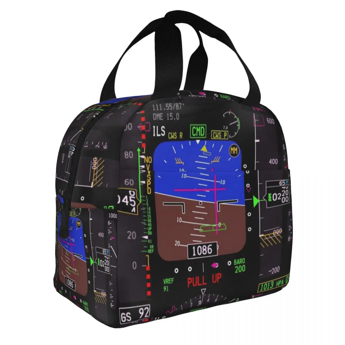 Фото Пользовательские Boeing 737NG PFD изолированные сумки для обеда женские авиационные самолеты-авиаторы портативный термохолодильник коробка для бенто кемпинг путешествия №2