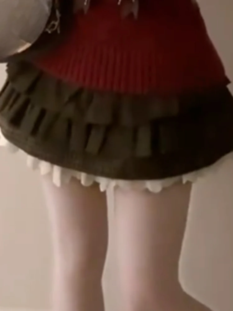 Осенний комплект из двух предметов с милым бантом и вырезом в виде феи + женский