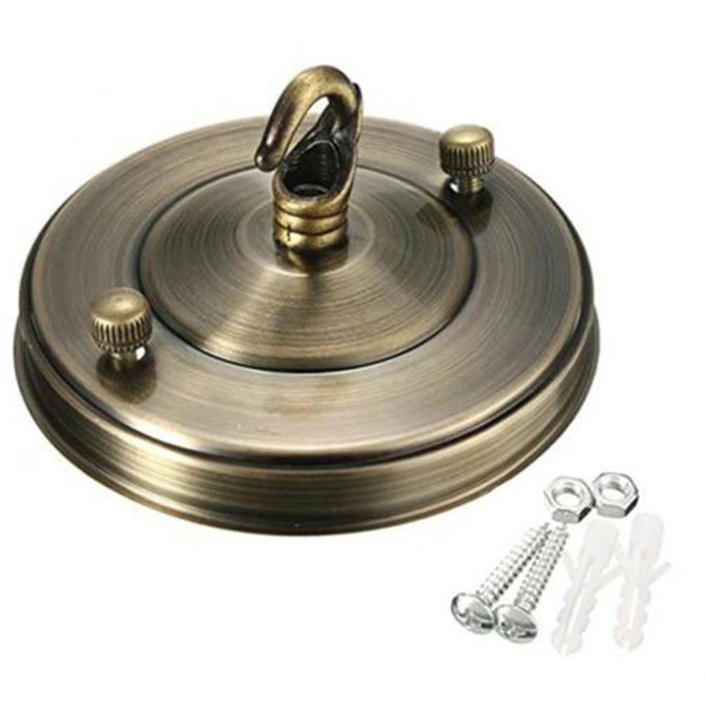 

New Practical Ceiling Plate Holder Lamp Parts 1pcs Bar Cafe Chandelier