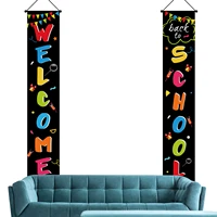 back to school decorations homecoming party banner welcome back sign welcome back yard banner for back to school party