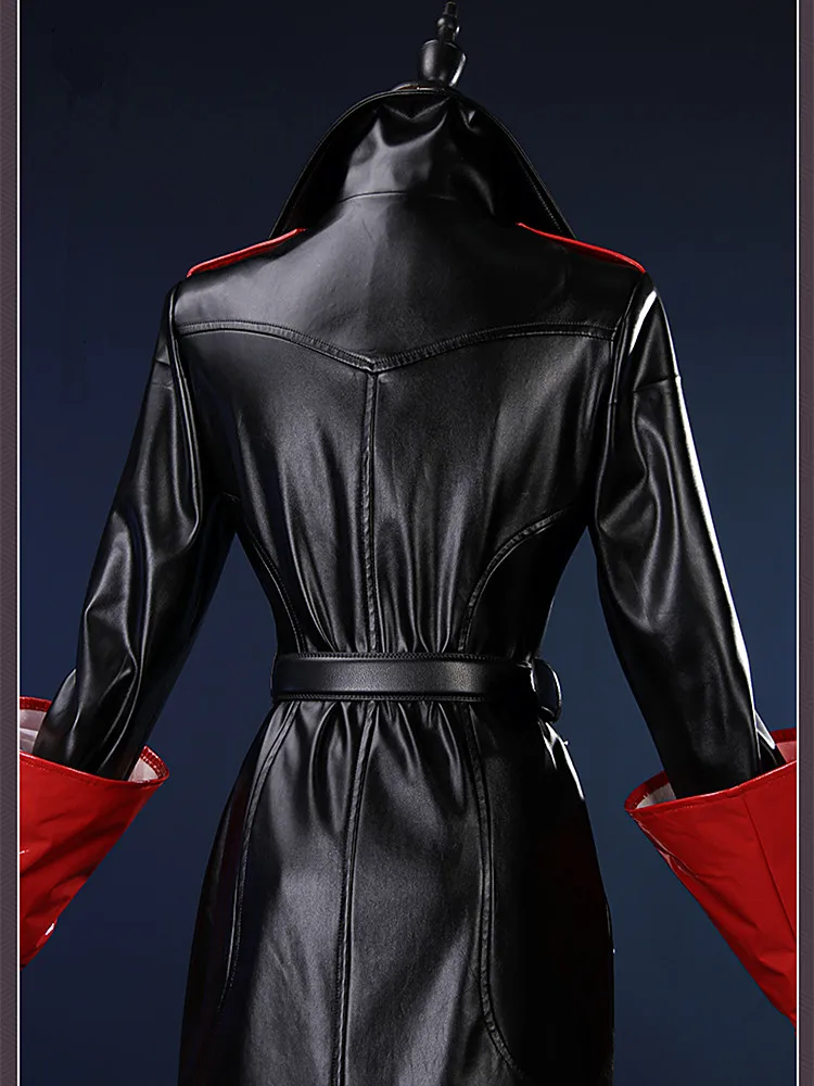 Модная кожаная Униформа Emil костюм для косплея Женское Платье Аниме с