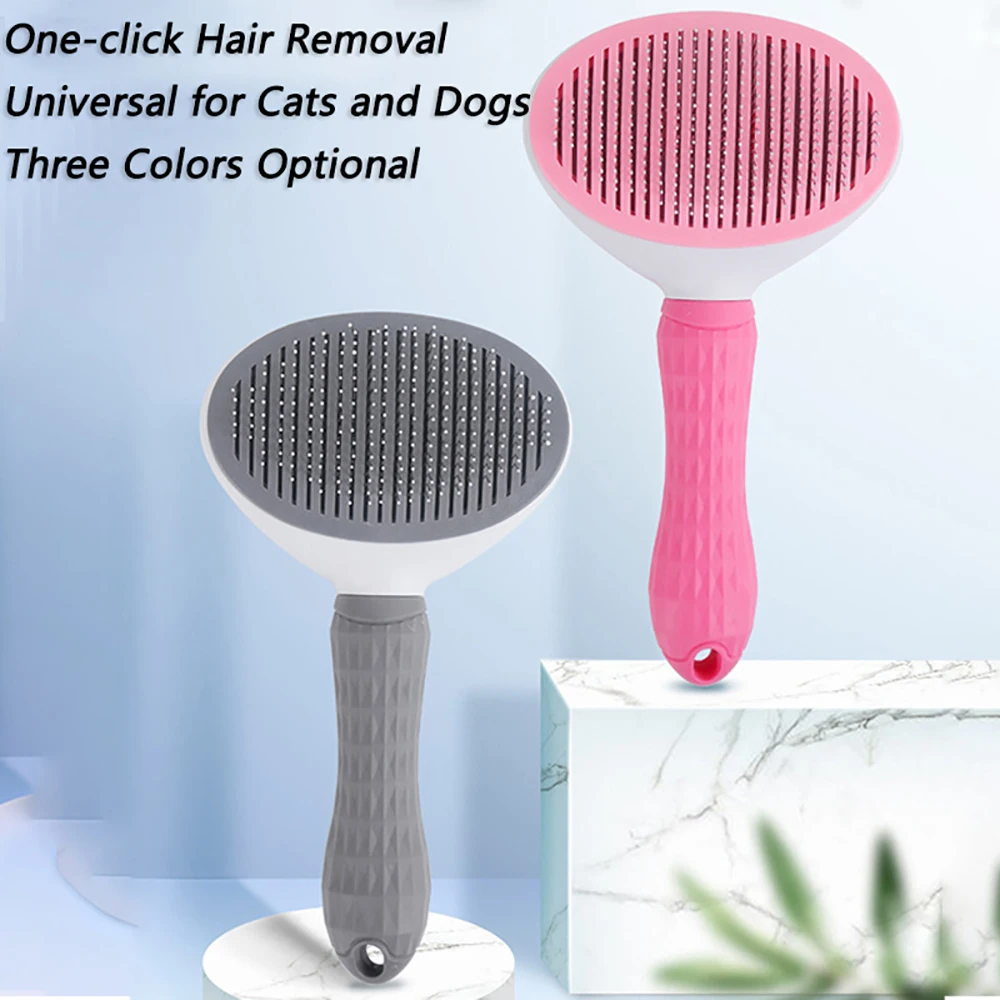

Pet Dog Hair Brush Cat Comb Grooming And Care Cat Brush Stainless Steel Comb For Long Hair Dogs Cleaning Pets Dogs Accessories