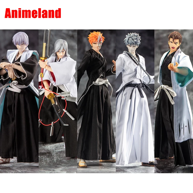 

В наличии дазин/отличные игрушки/GT отбеливатель Kurosaki Ichigo Aizen Sousuke Ukitake Jushiro Ichimaru Gin 18 см/7 дюймов 1/10 SHF экшн-фигурка