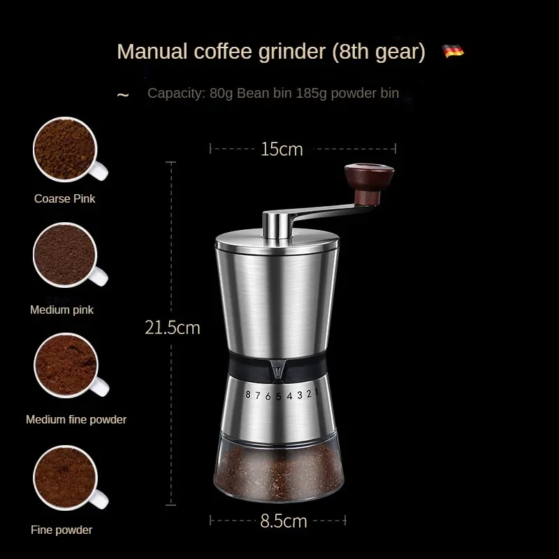 

Coffee Grinders Detachable and Portable Grinders Ceramic Grinder Core Coarse and Fine Can Be Hand Grinder Coffee Accessories