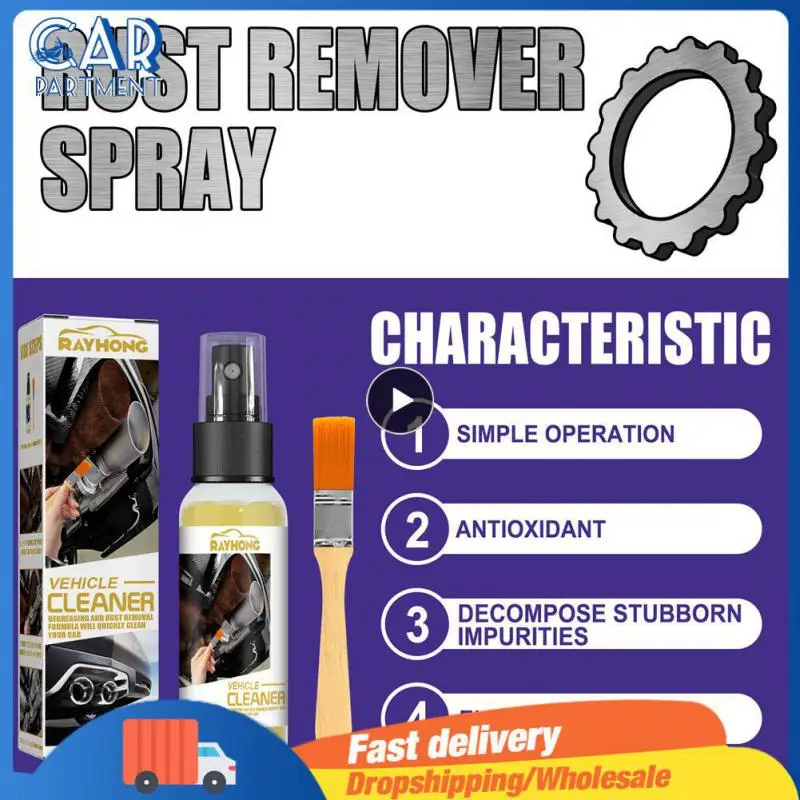 

Brightening Spray .simple To Operate Effective Automobile Rust Remover Portable Multifunctional Universal Car Rust Remover Spray