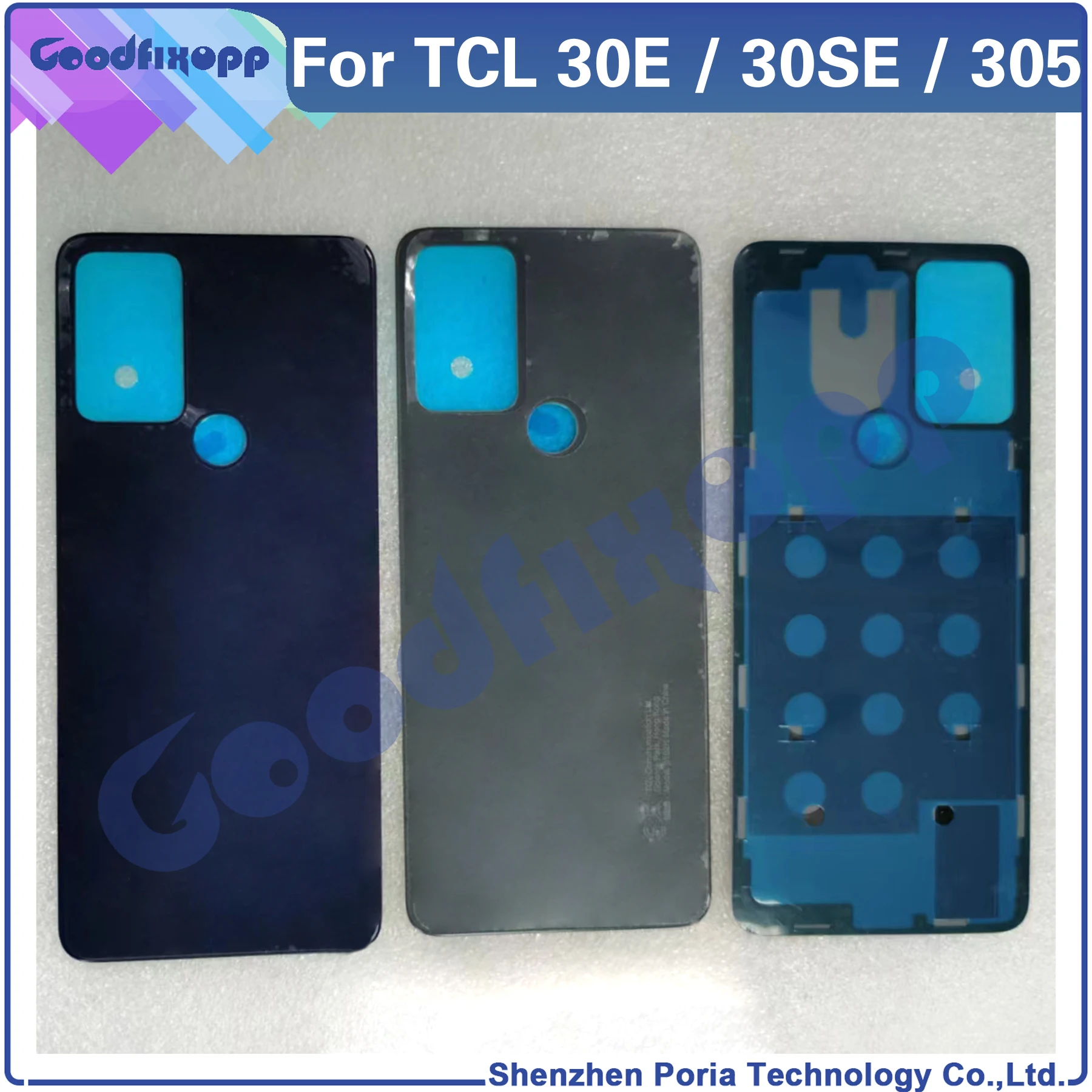 

Задняя крышка батарейного отсека для TCL 30E 30SE 305, задняя крышка для 30 SE 6165 6165H 6156H1 6165A 6127 6127A 6127l, Замена задней крышки