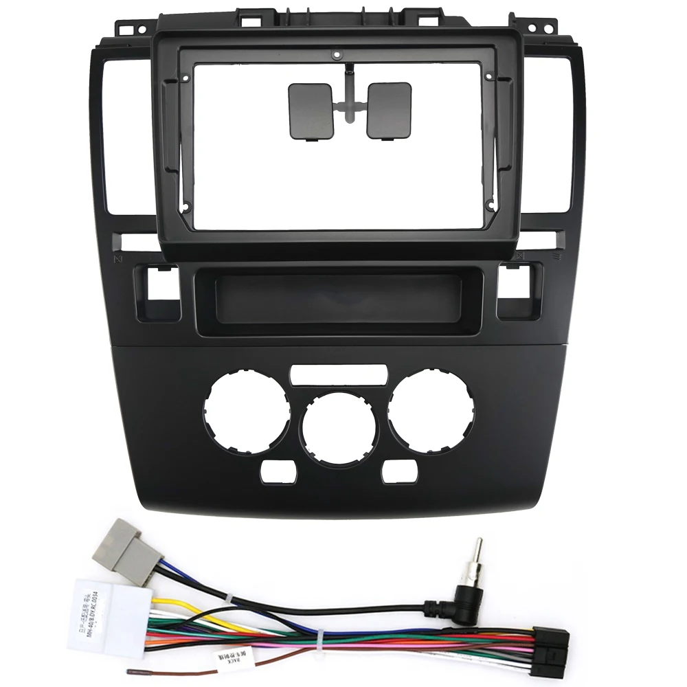 

9-дюймовый автомобильный радиоприемник для Nissan Tiida Latio 2005-2010 стерео DVD GPS MP5 Android плеер 2 Din панель приборной панели комплект отделки рамки
