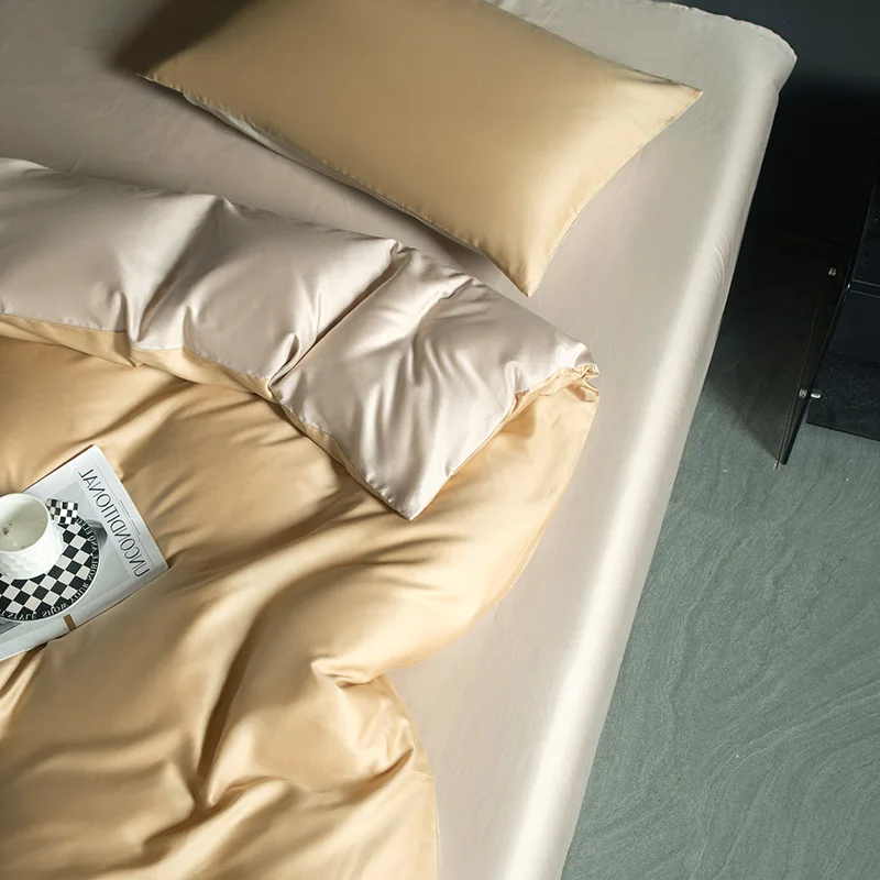 Односпальный пододеяльник Gongsatin из чистого хлопка односпальный класса А для