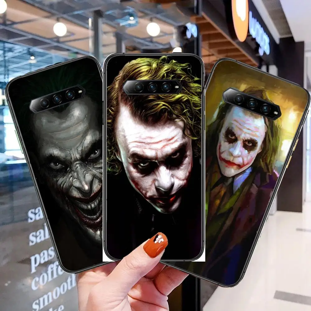 

Hot-jokerPhone Case For xiaomi redmi Black Shark 4 Pro 2 3 3s Cases Helo Black Cover Silicone Back Prett mini cover funda