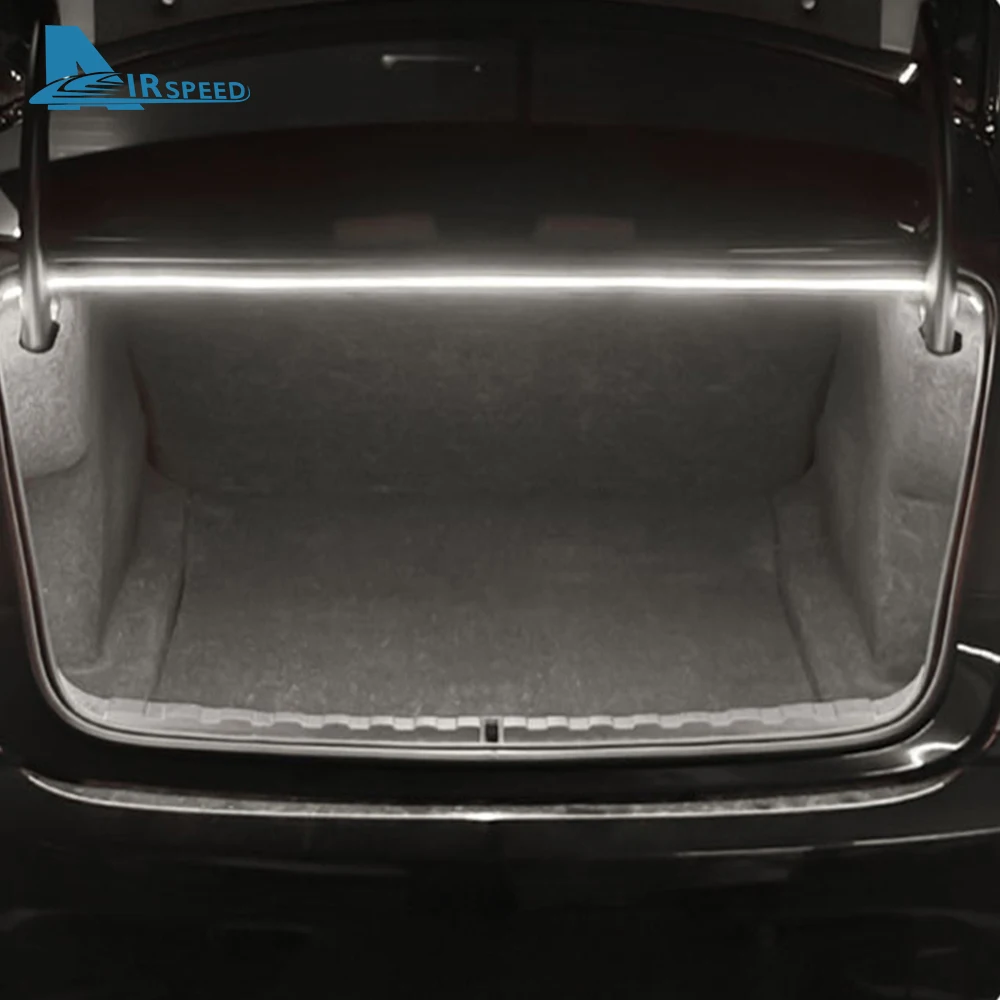 Фото Задняя полоса багажника для BMW 1 2 3 5 серии E90 E60 E70 E46 F10 F20 F30 G20 F34 i3 Яркий светодиодный силикон №3