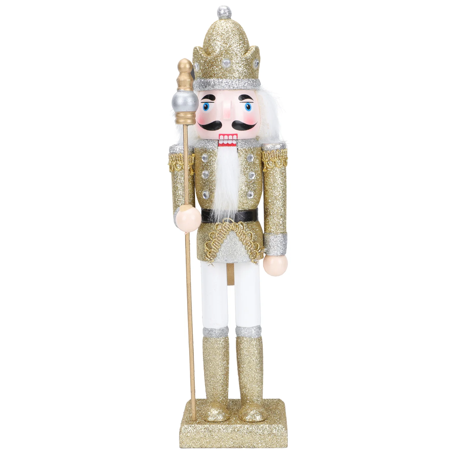 

Nutcracker Christmas Wooden Decor Soldier Figures Walnutdecorations Nutcrackers Ornament Ornaments Puppet Figure Wood Xmas Set