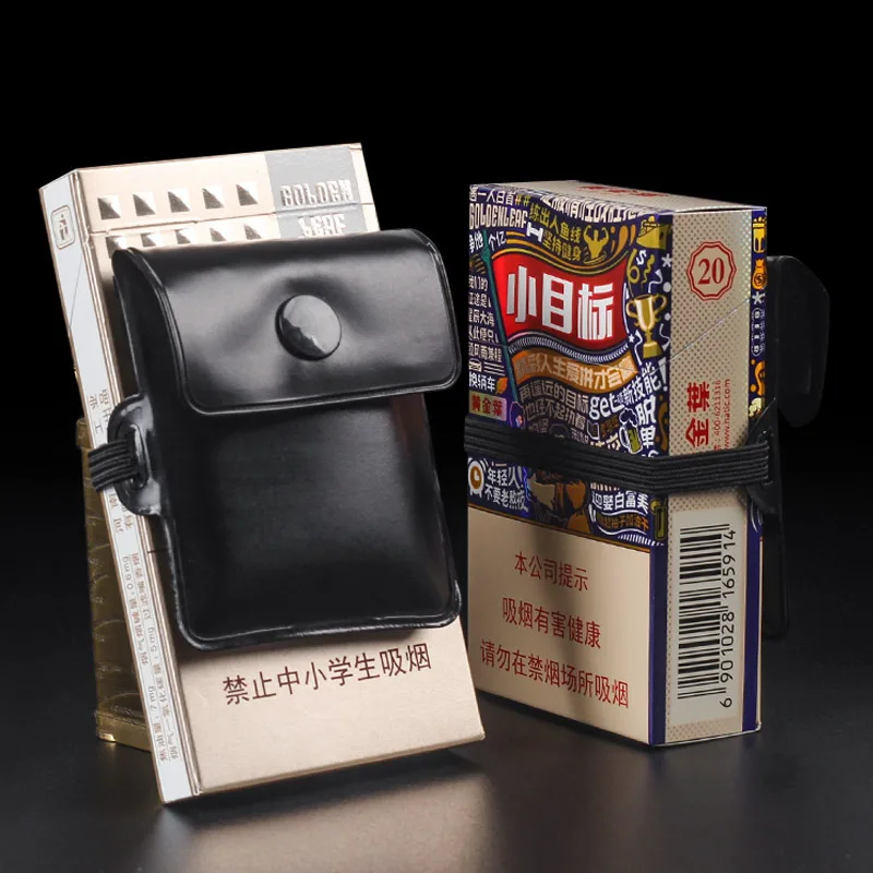 

New Potable Ashtrays Storage Bag Pocket Ashtray Outdoor Smoking Cigarette Bag Cigar Ash Tray Travel Smoking Accessory Box