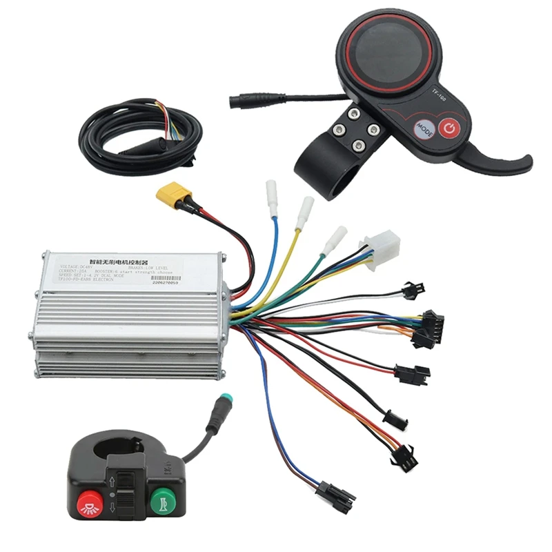 

48 В, 25 А, яркий набор для приборной панели с фотодисплеем и кнопкой переключения для KUGOO M4, аксессуары для электрического скутера