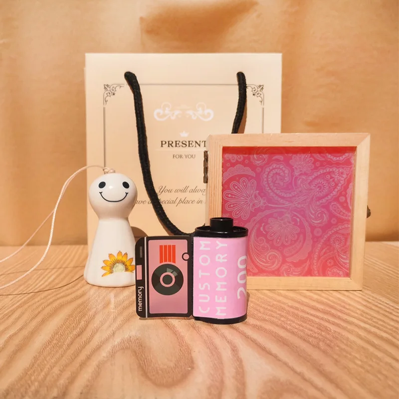 Custom Text Picture Keychain DIY Custom Memory Gift for Boyfriend Girlfriend and Family Unique Movie Album Surprise