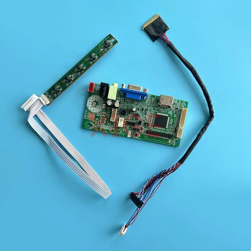 

LCD Matrix Controller Board Fit LP156WHA LP156WHB LP156WHU 15.6" Kit DIY Laptop Display HDMI-Compatible LVDS 40-Pin VGA 1366*768