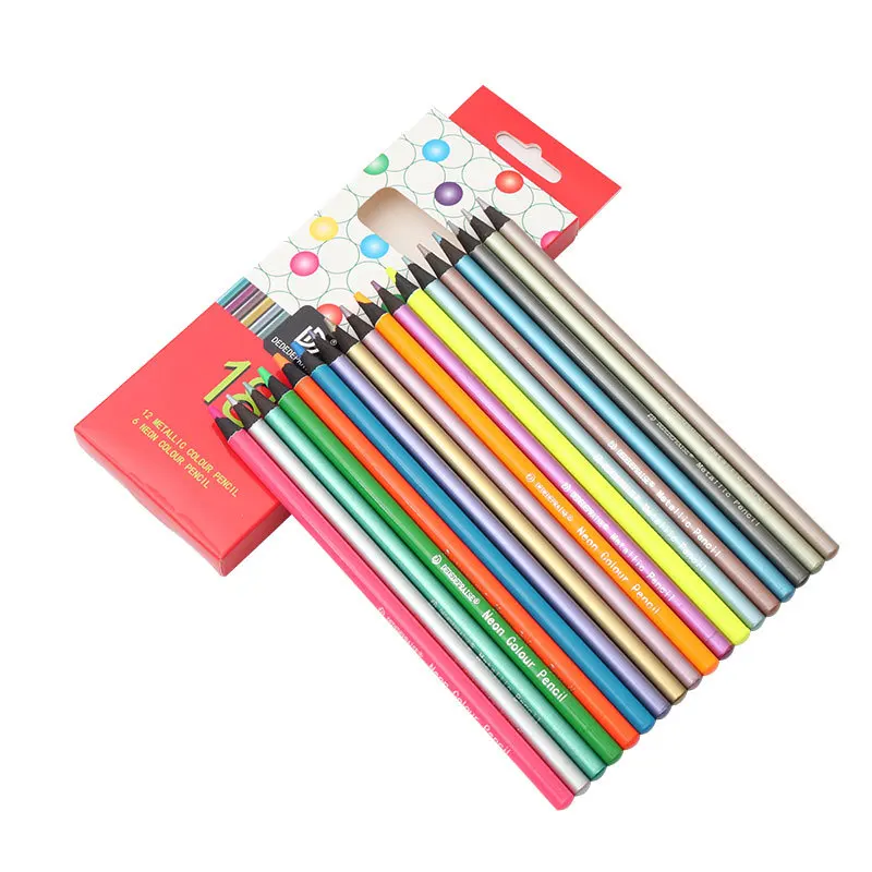 S 18 Pcs A Box Of Hand-painted Children's Art Teaching Sketc