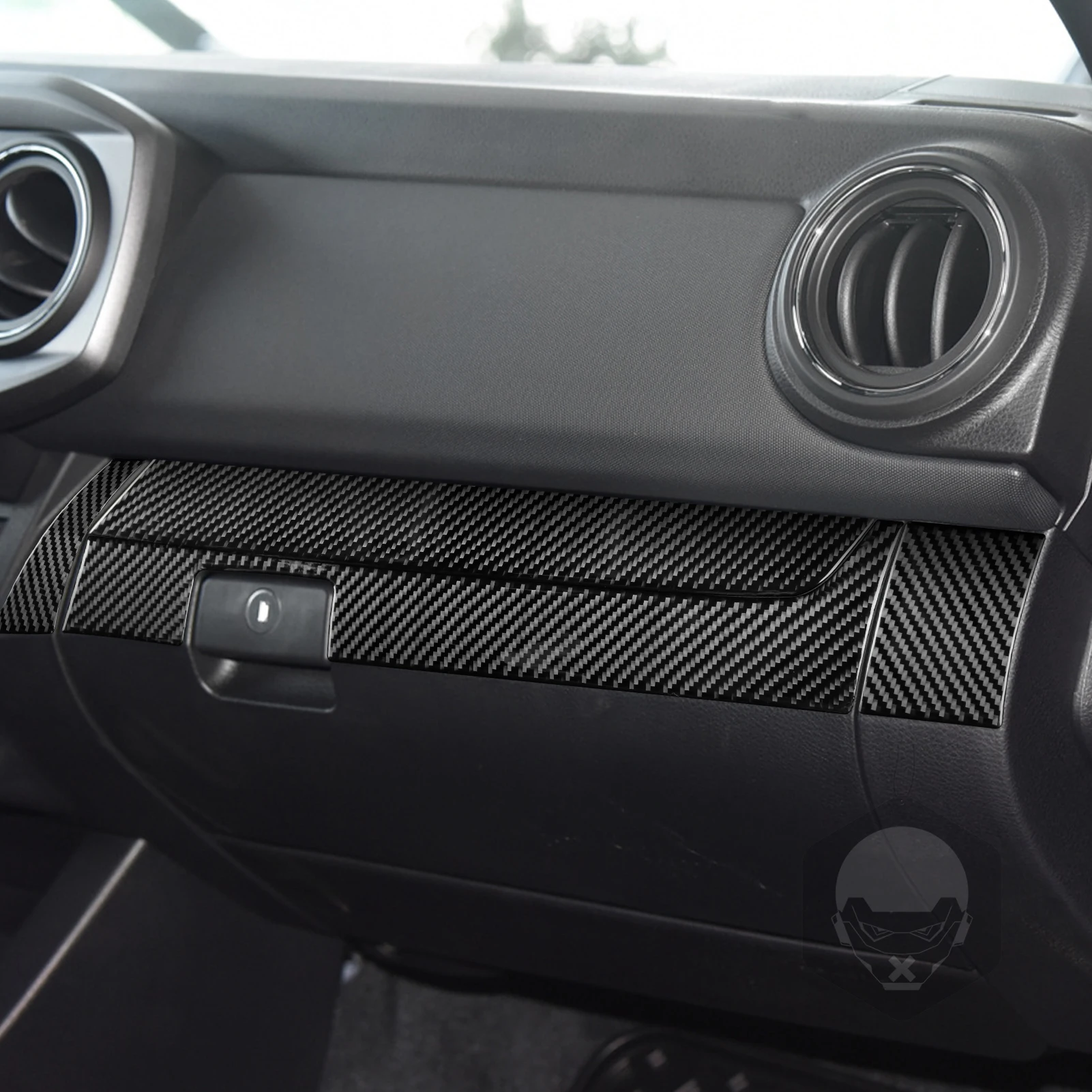 Для Toyota Tacoma 2015-2020 копилот из углеродного волокна ящик для хранения приборной