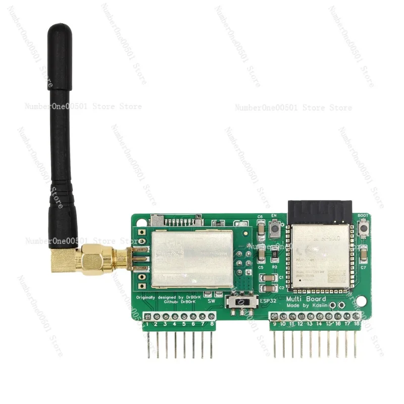Flipper Zero WiFi multiboard NRF24 + ESP32 макетная плата