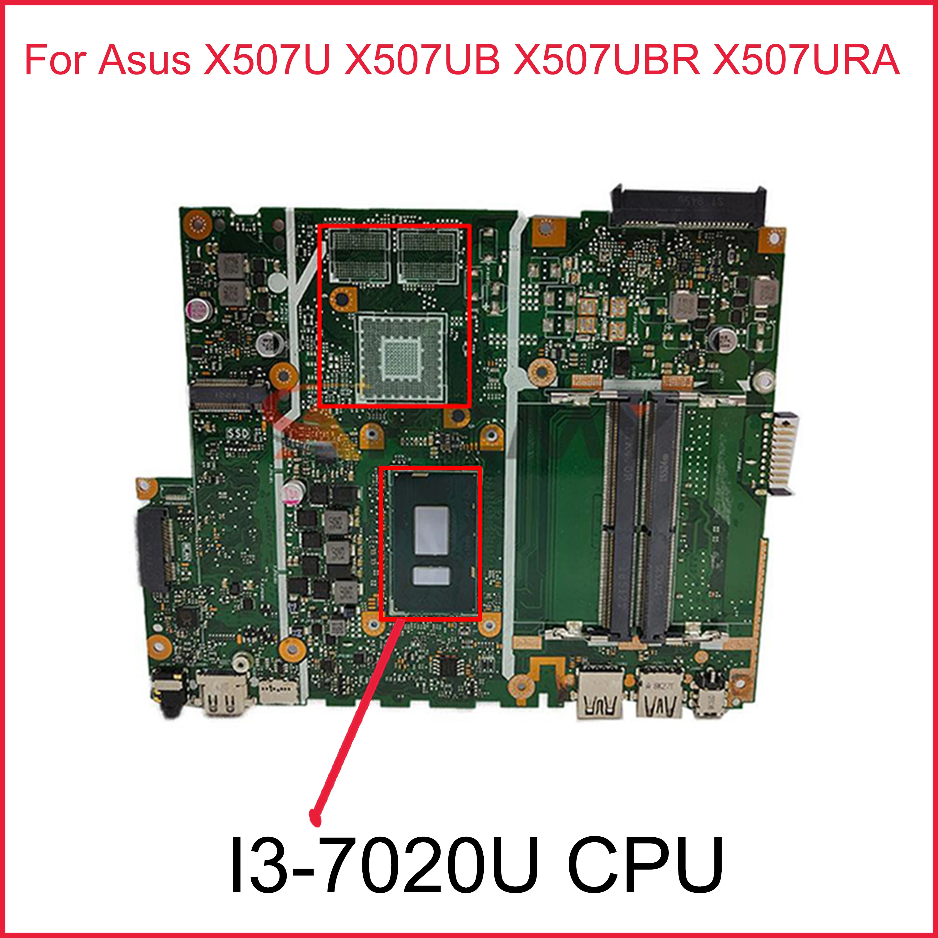 

Материнская плата X507UB /X507UA для Asus X507U X507UB X507UBR X507URA Y5000UB