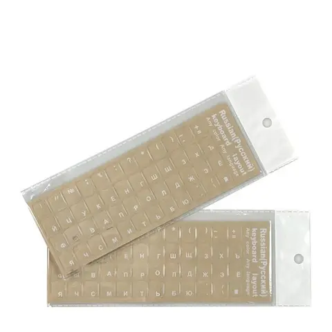 Корейская русская пленка, защита от пыли, чехол для клавиатуры компьютера, наклейка с буквами, наклейки на клавиатуру, наклейка с языковым алфавитом