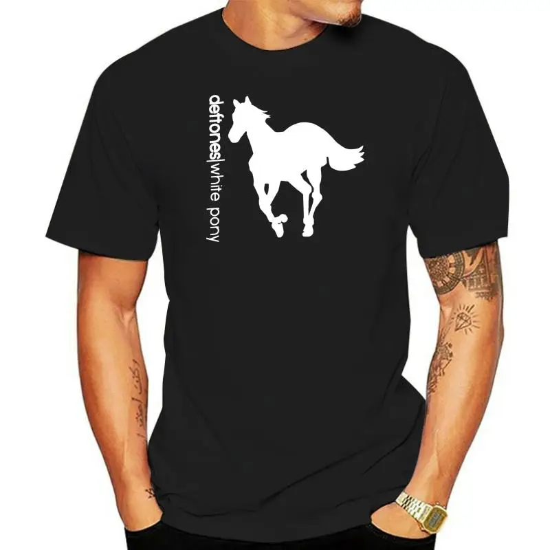 

DEFTONES WHITE PONY00 альтернативная команда сна крестики Новая Серая угольная футболка