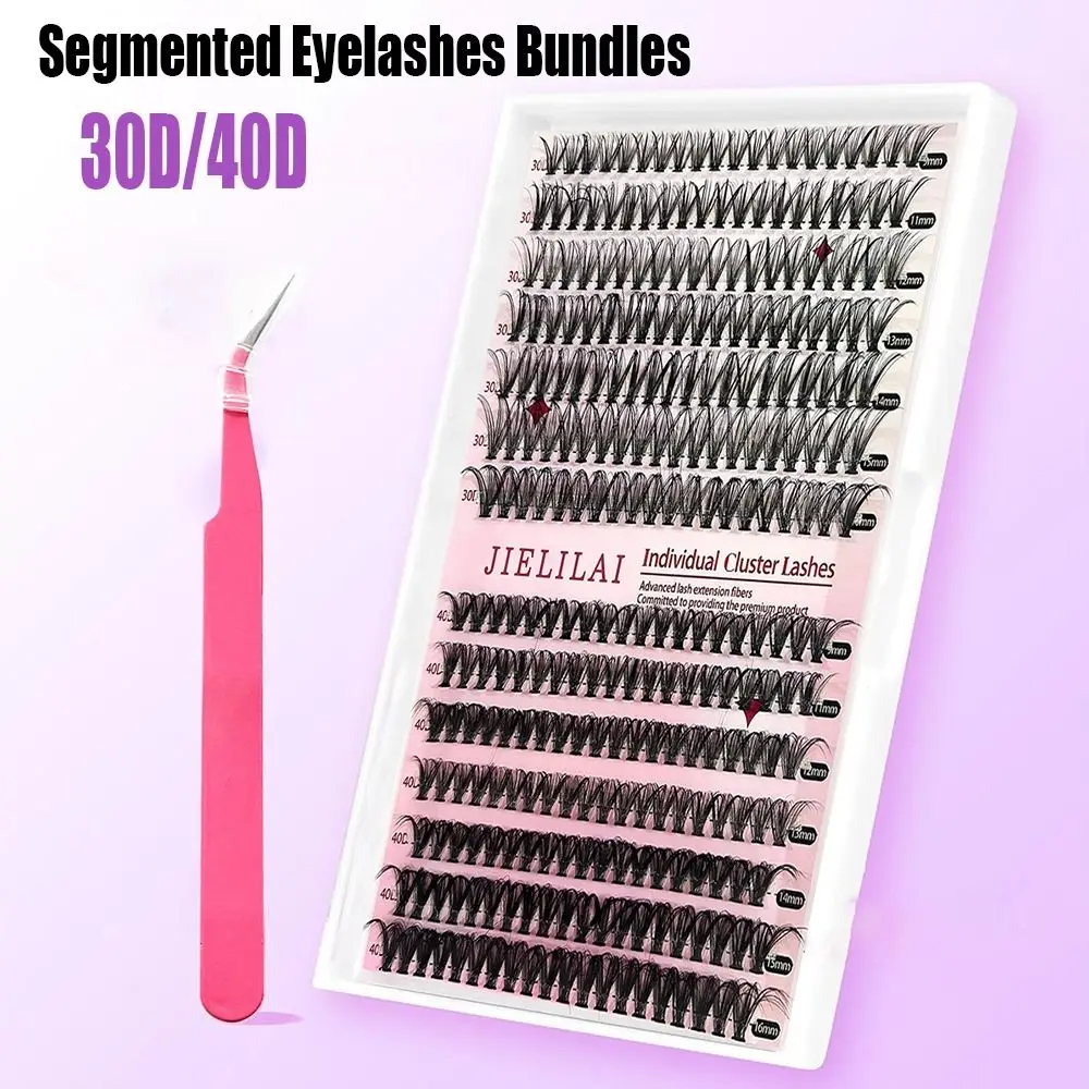 Наращивание ресниц 30D/40D накладные ресницы натуральные мягкие сегментированные