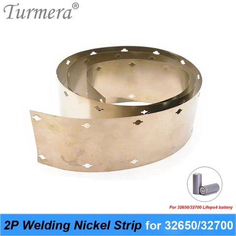 32650 32700 2P сварочный никель 0,15 мм * 44 мм для Lifepo4 аккумулятора, никелевая полоса с винтовым отверстием, используется 32650 32700 Lifepo4 аккумулятор