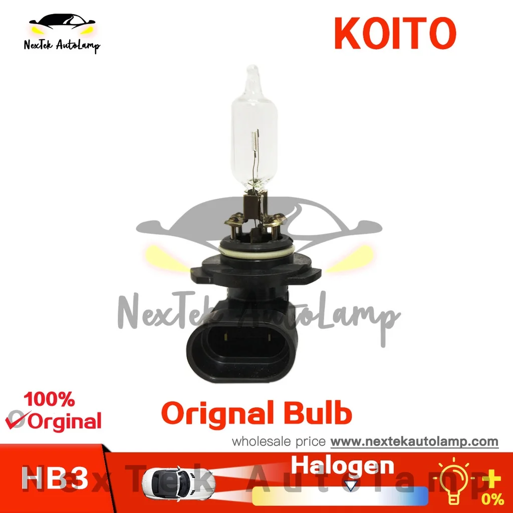 

KOITO 9005 HB3 12V 60W 65W 0473 Original Supporting Ordinary Halogen Headlight Japanese Car High Beam Bulb(1 bulb)