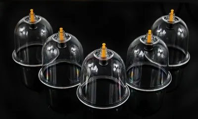 

5pcs No. B1 single large tank single tank cupping device household suction type vacuum cupping vacuum cans massage