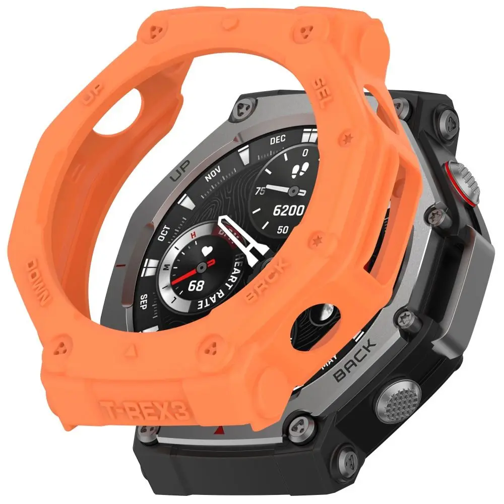 Новый мягкий защитный чехол из ТПУ для экрана Amazfit T-Rex 3 защитная рамка бампер с