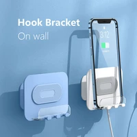 tablet phone stand holder mount on wall hook storage rack hanging multi function bracket 3m marsgine