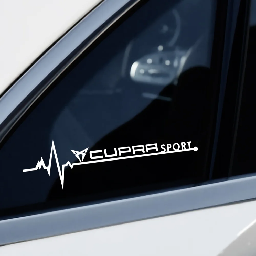 2 шт. креативная наклейка на боковое окно из ПВХ для Seat cupra FR Racing Leon lbiza 6l Ateca Formentor