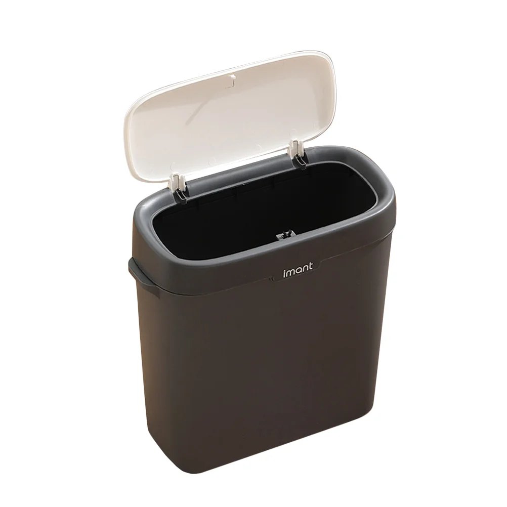 

Garbage Bin Trash Can Waste Paper Bin Uncovered Trash Can Desktop Storage Basket for Home Office Shop Bedroom Kitchen ( Mixed