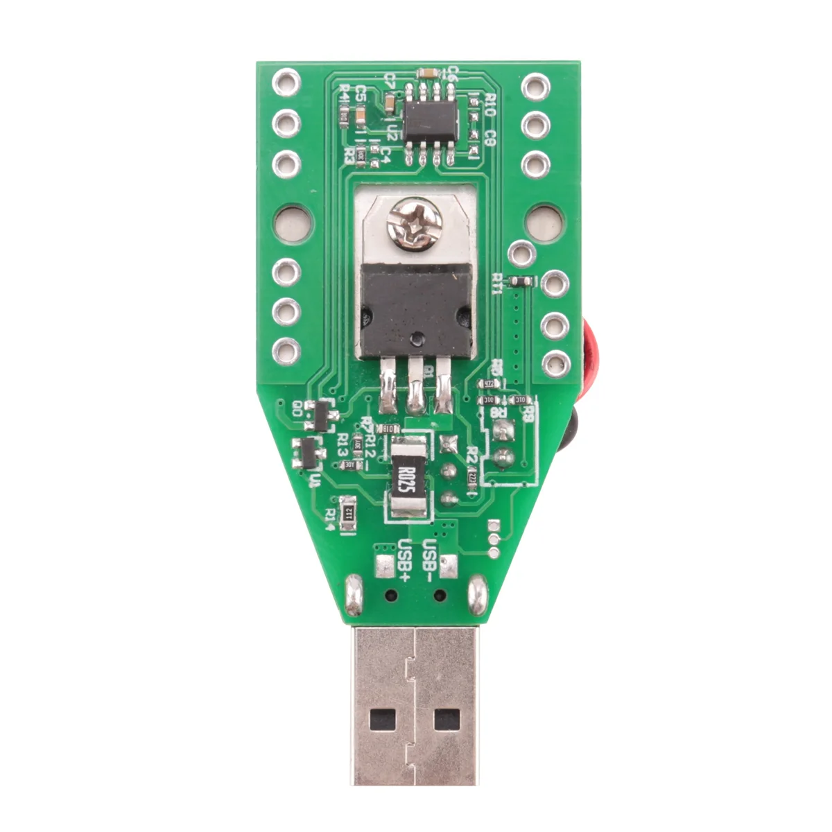 USB-тестер емкости разряда аккумулятора 15 Вт регулируемый электронный