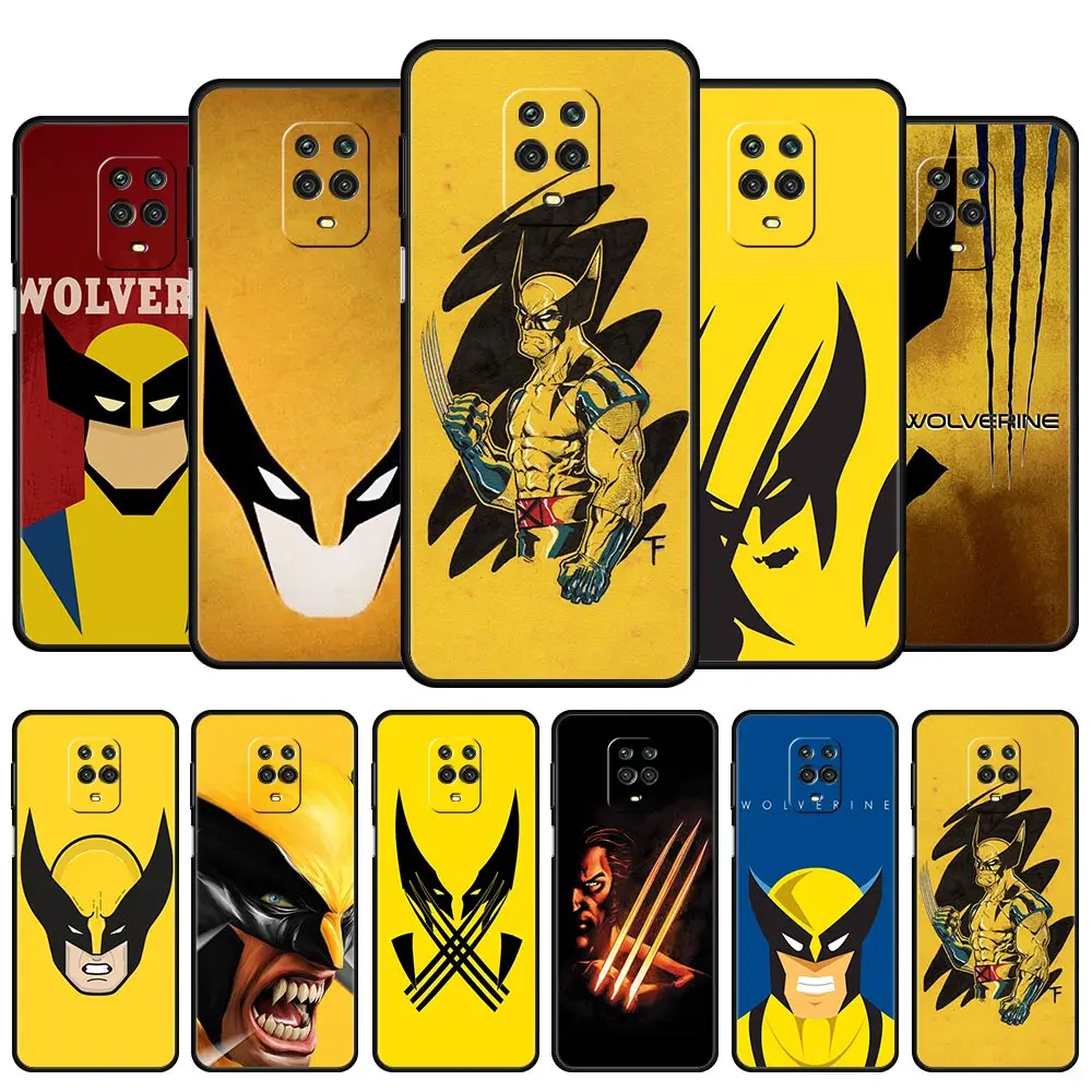 

Cover Case for Xiaomi 11T 12 12Pro 12X Redmi 7 8 9 10 7A 8A 9A 10A 9C 10C K40 K50 Pro Plus Capinha Funda Bag Phone Wolverine