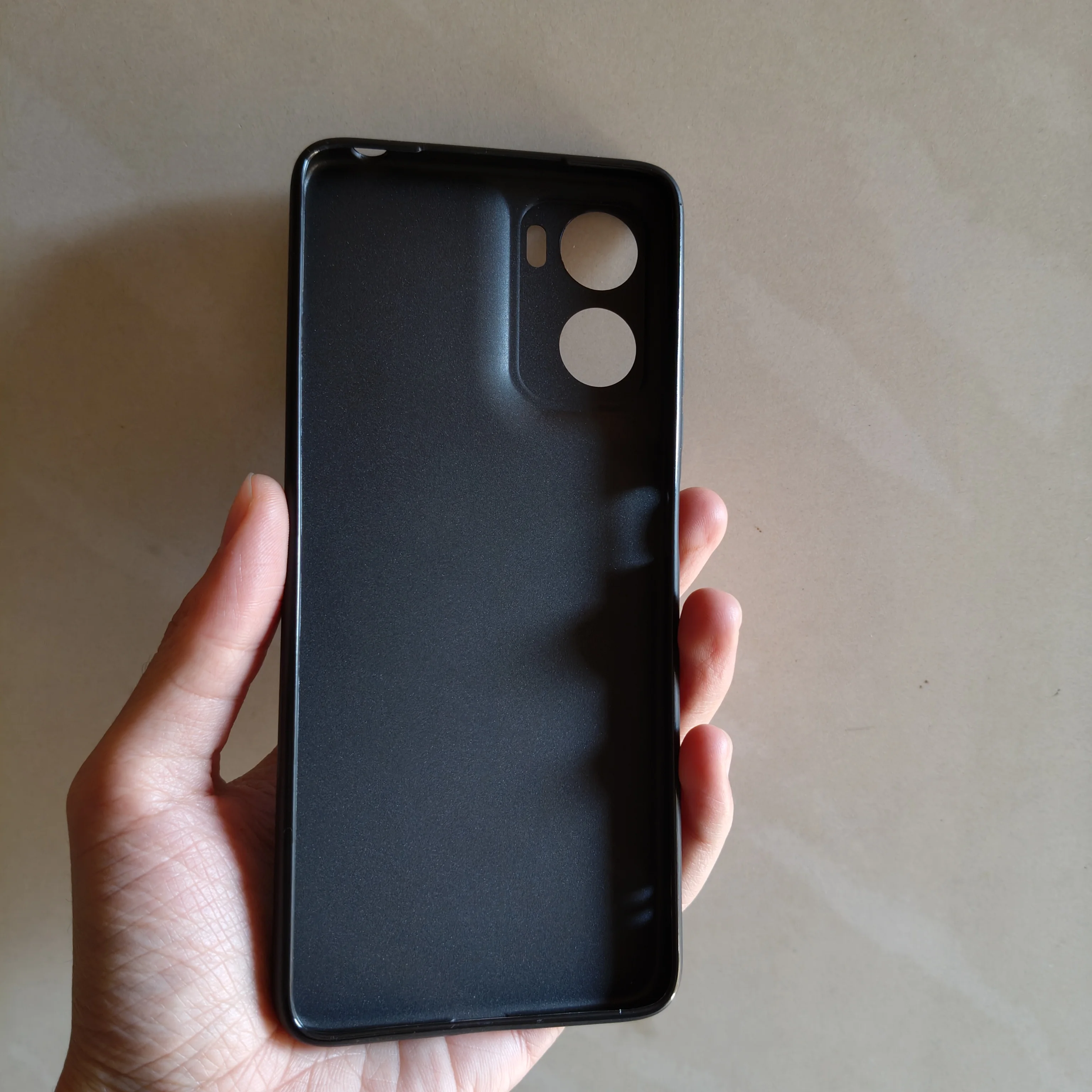 Чехол на Motorola Moto G06, мягкий тонкий черный матовый силиконовый чехол из ТПУ для Moto G06 Power, задняя крышка MotoG06 G 06, бампер (art.: 3920d91b884c7) - 3920d91b884c7
