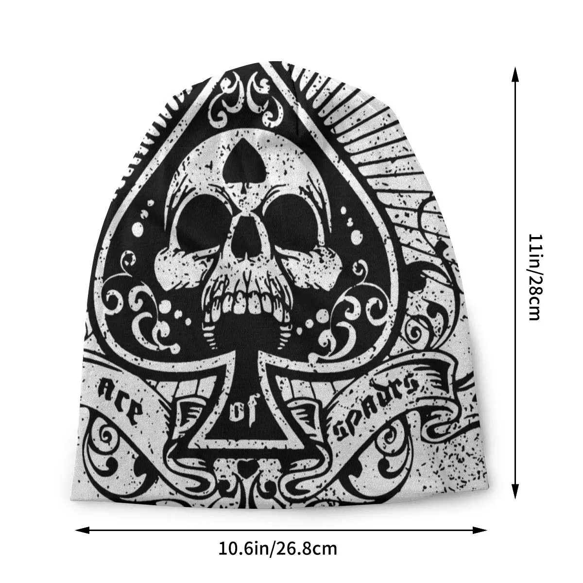 Головные уборы Викинги для мужчин и женщин мужская вязаная шапка Ace Of Spades зимняя