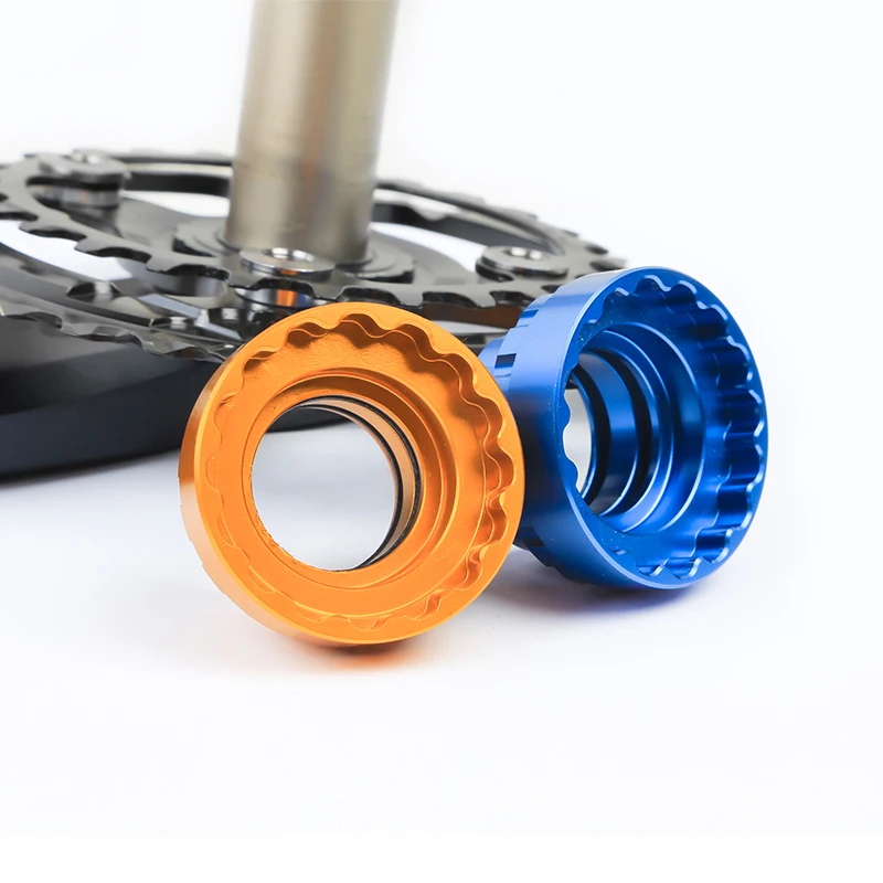 Фото Инструмент для крепления звездочки велосипеда с 12 скоростями для Shimano SM-CRM95 SM-CRM85 SM-CRM75 TL-FC41 FC41 M9100 M8100 M7100 Ремонтный инструмент Шатуны №2