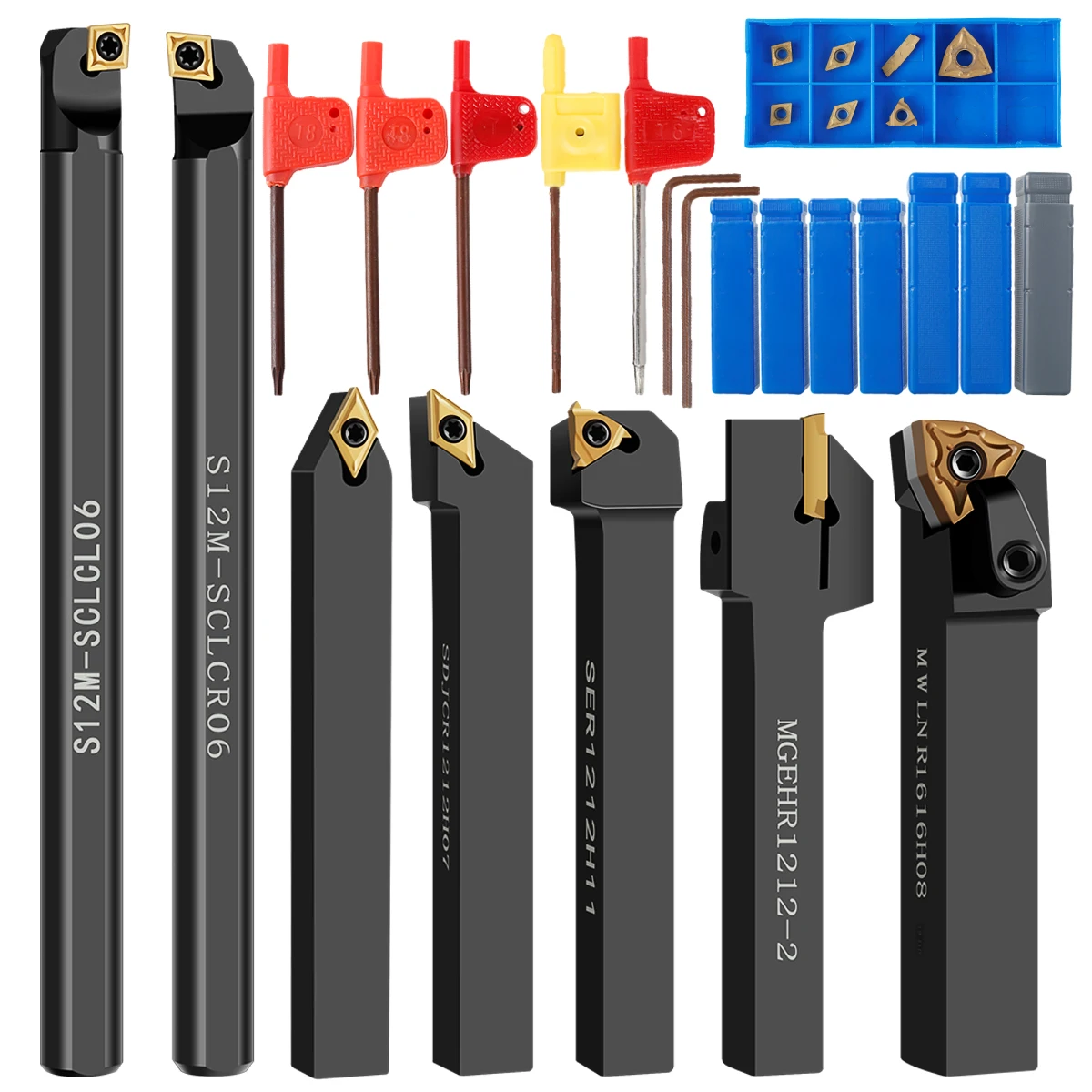 

21 шт., держатель для токарного станка