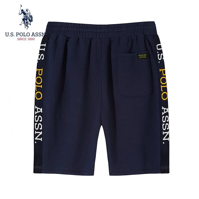 Мужские классические шорты поло us Polo Assn черные серые темно-синие модные