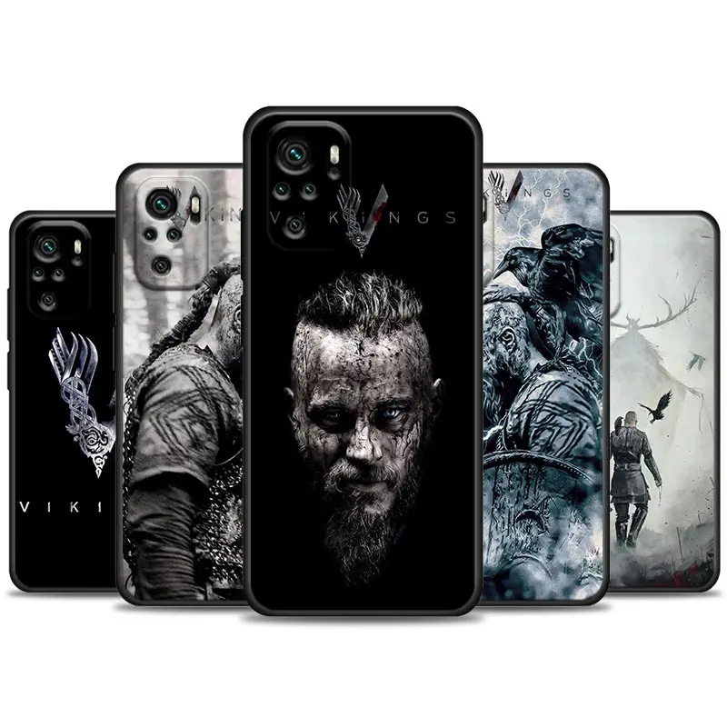 

Cool Vikings TV Axe Phone Cases For Xiaomi Redmi Note 11 10 9 8 12 Pro 9S 7 10S 11S Soft Cover For Redmi Note 8Pro 10 Pro Fundas