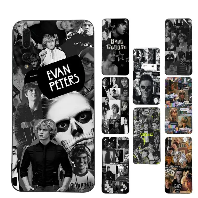 

Evan Peters Phone Case Soft Silicone Case For Huawei P 30lite p30 20pro p40lite P30 Capa
