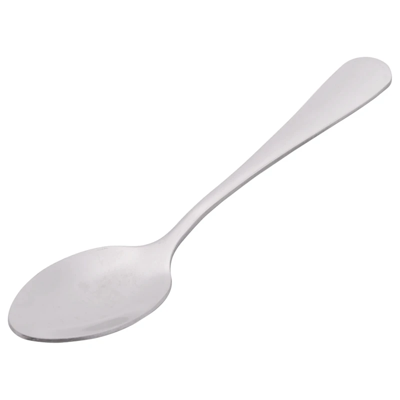 

Lot de 12 Cuilleres a Café Ovales en Acier Café Expresso Acier Inoxydable Cuiller a Dessert pour Prendre du thé, café, gateau -