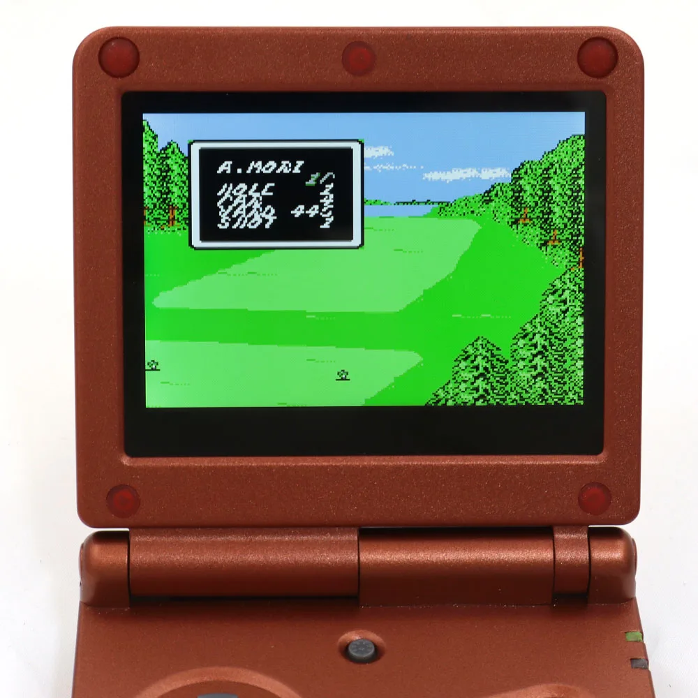 Фото HISPEEDIDO Для GBA IPS-экрана V5, ламинированный IPS-дисплей 3.0 дюйма, комплект для модификации LCD с корпусом, не требует пайки, простая установка. №5