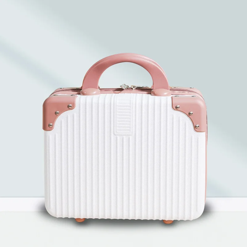 2022 Новый 12-дюймовый портативный маленький чемодан для хранения багажа макияжный