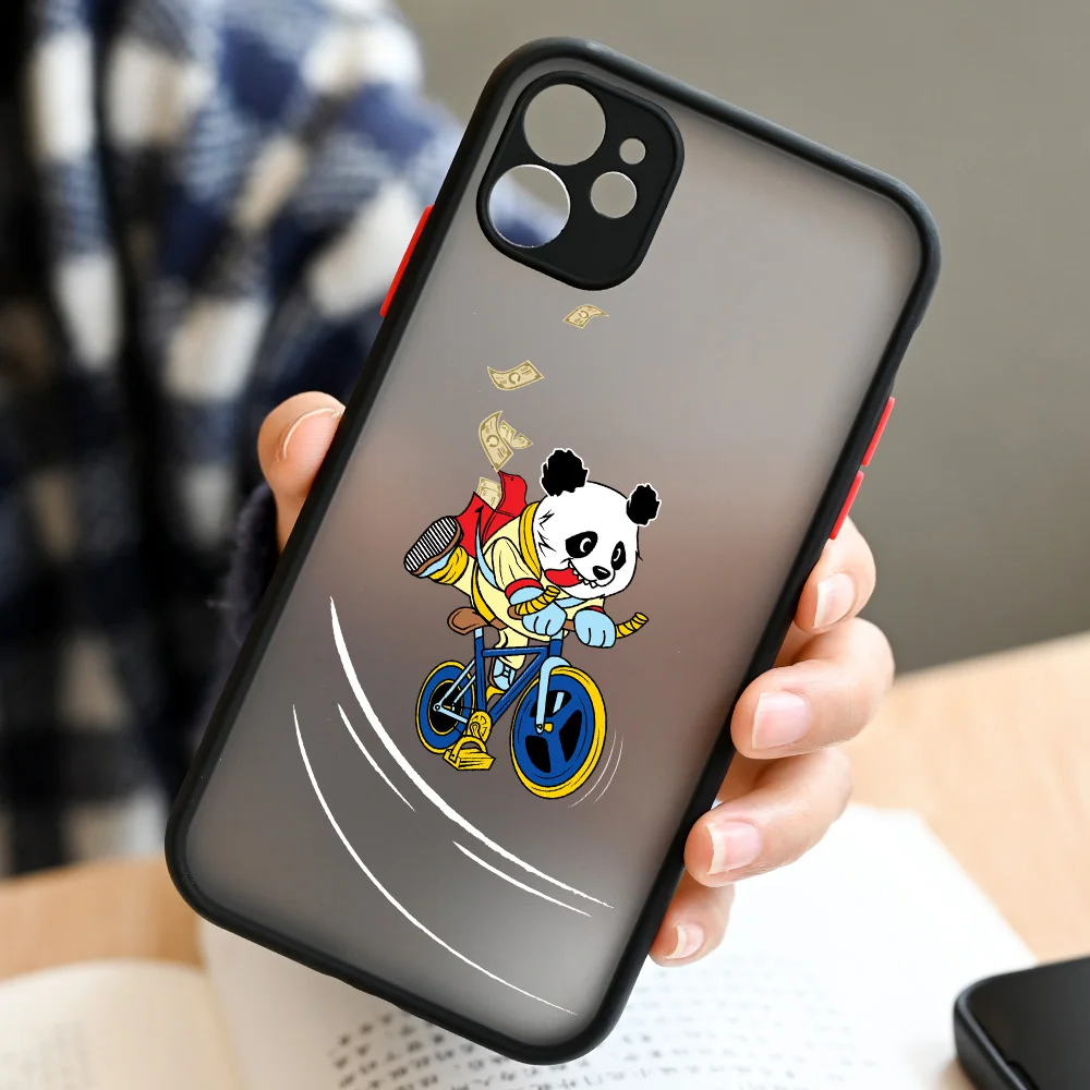

Street Style Cartoon Phone Case For iPhone 11 13 12 Pro Max Mini SE2020 7 8 Plus XR X XS MAX Skin Hip Hop Hard Back Covers Shell