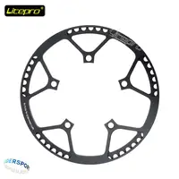 lp litepro folding bike disc  bicycle disc single disc with guard disc 45t/47t/53t/56t/58t compatible with single speed~10 speed