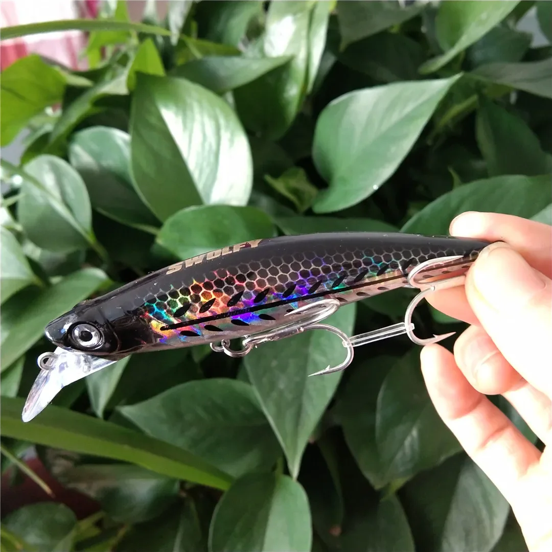 1 шт. 9 см 33 г искусственные приманки высокое качество длинные для морского окуня