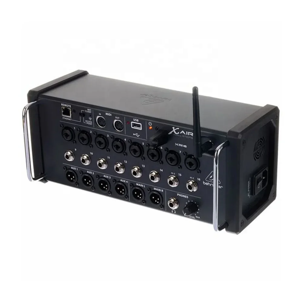 Behringer X Air Series XR16 16-канальная цифровая консоль Аудио Звуковая система Стойка с