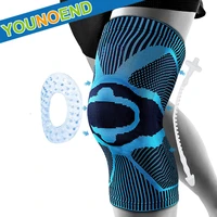 1pair knee brace compression sleeve support with patella gel pad side spring stabilizersprotector for joint pain relief